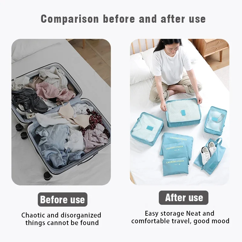 تنظيم مثالي : مجموعة متعددة الأحجام لتخزين الملابس، الإكسسوارات، مستلزمات العناية، والأغراض الشخصية.